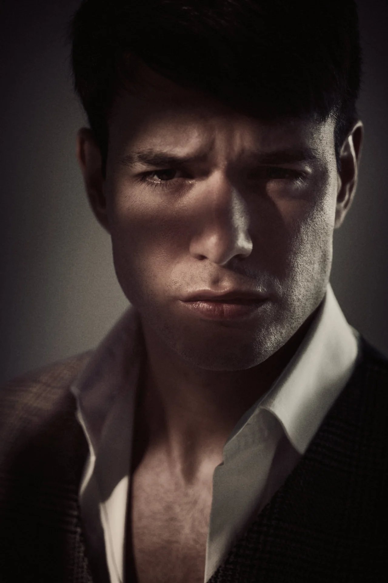 Colour portrait — Eolo Perfido, 47